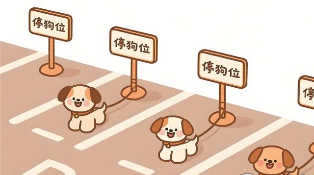 “停狗位 ”：讓溫情藏在 “方寸之間 ”