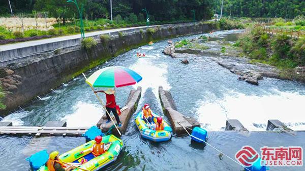 長汀：“龍騰汀江·福聚龍門”漂流美食旅游季啟動